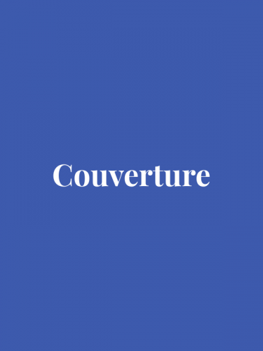 Couverture du numéro